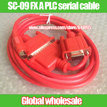 PLC programming data download cable SC09 / SC-09 FX A PLC serial cable for Mitsubishi FX0S / FX1S / FX0N / FX1N / FX2N / 3U 2024 - buy cheap