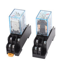 2 PCS MY2N-J AC 24 V Bobina 8 P DPDT w Soquete Base de Relé De Energia Eletromagnética 2024 - compre barato