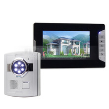 DIYSECUR casa intercomunicador de seguridad de Video de la puerta Sistema de Teléfono 1 x 700TVL Cámara 1 x Monitor de 7" 2024 - compra barato