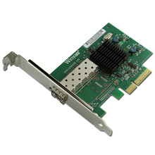 Adaptador de servidor de porta única, gigabit fibra canal pci-e x4 card jl82576eb 2024 - compre barato