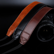 Универсальный регулируемый наплечный ремень из искусственной кожи для цифровой зеркальной камеры Canon Sony Nikon Pentax Olympus 2024 - купить недорого