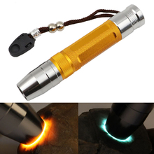 Partable EDC Pen light Jade test Torch lamp White Warm White Yellow Light 18650 jade identification Q5 LED Flashlight work light 2024 - buy cheap