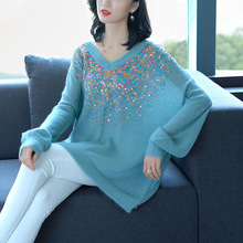 Invierno mujer suéter jerséis de punto Mujer estilo coreano suéteres moda 2018 mujeres pull femme jumpers señoras DD1655 2024 - compra barato