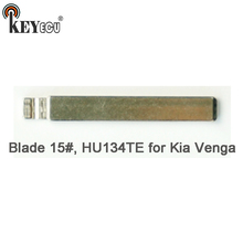 KEYECU 10x KEYDIY Universal Remotes Flip Key Blade 15#, HU134TE for Kia Venga 2024 - buy cheap