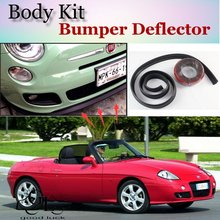 Bumper Lip Deflector Lips For Fiat Barchetta Front Spoiler Skirt For TopGear friends Car View Tuning / Body Kit / Strip 2024 - buy cheap
