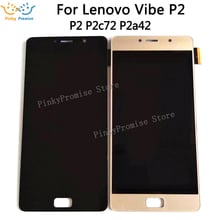 LCD for Lenovo Vibe P2 Display Touch Screen Digitizer Assembly for Lenovo P2 P2a42 P2c72 LCD for Phone Repair Free Shipping 2024 - buy cheap