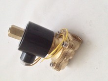 Válvula solenoide elétrica aberta normal, 2 posições, 12v dc 1/2 ", ar livre, água