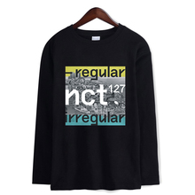 Camiseta de manga corta con cuello redondo unisex, camisa de estilo veraniego de 4 colores, Kpop nct, Concierto de Seul, harajuku, 127 2024 - compra barato