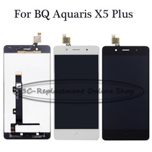 100% Tested High Quality White/Black 5.0 inch For BQ Aquaris X5 Plus LCD Display + Touch Screen Digitizer Assembly Replacement 2024 - buy cheap