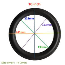 2pair 10 Inch Loudspeaker Speaker Parts Foam Surrounds Repair diy accessory (245mm/223mm/193mm/183mm) 2024 - buy cheap