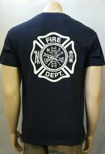 FIREFIGHTER FIRE DEPARTMENT RESCUE T-SHIRT GRAPHIC 2024 - buy cheap