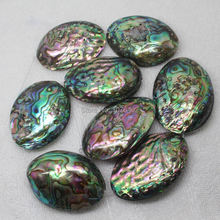 Free shipping! 39x57~45x54mm Natural Complete Colorful Shell Loose Beads 15" 2024 - buy cheap