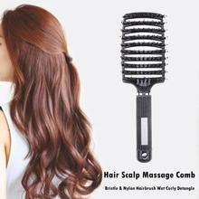 Hair Comb Scalp Massage Comb Hairbrush Bristle&Nylon Women Wet Curly Detangle Hair Brush for Salon Hairdressing Styling Tools 2024 - buy cheap