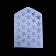26 Letters Star Silicone Fondant Chocolates Mold DIY Resin Jewelry Baking Tool 2024 - buy cheap