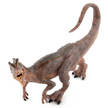 O mundo transfronteiriço antigo mundo biológico modelo de brinquedo mão dilophosaurus dia das bruxas ornamentos brinquedos das crianças presente ornamentos 2024 - compre barato