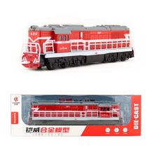 Diecast Metal Toy/Sound & Light Pull back Car/Classical DongFeng Locomotive Train/For children's gift or collection 2024 - buy cheap