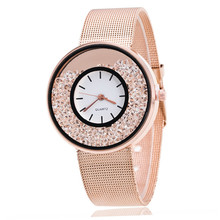 New Fashion Rhinestone High Quality Dress Watch Ladies Metal Mesh Bracelet Watch kadin izle Gift Relogio Feminino 2019 Hot 2024 - buy cheap