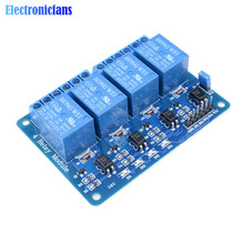 5V 4 Channel Relay Module For Arduino 4-Channel Optocoupler Relay Control Board Home Smart Switch With LED Indicator Wholesales 2024 - buy cheap