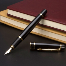 Hero Fountain Pen Full Metal Hero signing pen Golden Clip Business office Writing school supplies Gift ink pen 2024 - buy cheap