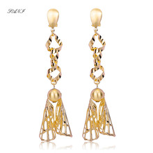 Fani Fashion Jewelry 2021 Brand Women's Long Drop Dangle Earrings Exquisite Jewelry Geometric For Wedding Party Daily Wear 2024 - buy cheap