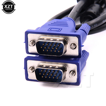 High Quality 1.3M Computer Monitor VGA to VGA Cable with HDB15 Male to HDB15 Male connector For PC TV Adapter Converter 2024 - buy cheap