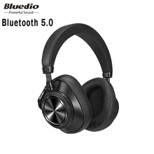 Bluedio T7 ANC Active Шум шумоподавления 5,0 Bluetooth наушники koptelefoon стерео музыкальные наушники Динамик для iPhone Samsung Беспроводной гарнитура 2024 - купить недорого