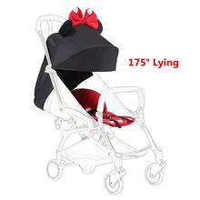 Yoya-parasol y cojín de asiento de 175 grados, conjunto Babyyoya Yoya Vovo, accesorios de cochecito de bebé, cubierta solar, asiento del dosel, 20 colores, nuevo 2024 - compra barato