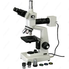 Microscopio metalúrgico de alta potencia, suministros de AmScope 40X-1600X, microscopio metalúrgico de alta potencia con iluminación EPI 2024 - compra barato