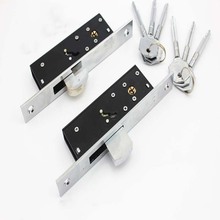 Cross Keys hidden door sliding door lock for aluminium alloy door 35~45 mm thickness KF253 2024 - buy cheap