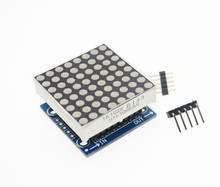 Max7219 módulo de matriz de pontos, módulo de microcontrolador, módulo de exibição, produtos acabados 2024 - compre barato