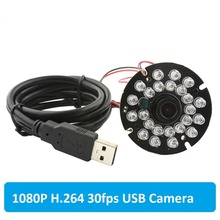 Sony IMX322-cámara de visión nocturna infrarrojo IR, 1080P, UVC, H.264, 30fps, baja iluminación, 0.01Lux, Mini Webcam HD, USB, módulo de cámara industrial 2024 - compra barato