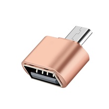 OTG адаптер Micro USB к USB 2,0 конвертер OTG кабель для Android телефона планшета к мыши клавиатуры Otg USB кардридер Micro к USB 2024 - купить недорого