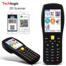 Techlogic X9 2D QR PDF417 Datametrix 2D, escáner de código de barras inalámbrico, Terminal de mano, PDA, lector de códigos QR, inventario de escáner de códigos de barras 2024 - compra barato