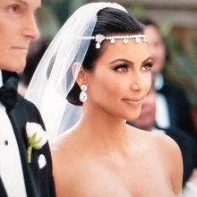 Diadema de cristal transparente con flores y diamantes de imitación para mujer, 2 uds., cadena para la cabeza, tocado para la frente, joyería para el cabello de boda 2024 - compra barato