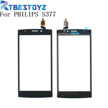 RTBESTOYZ Touch Screen For PHILIPS S377 377 100% original Free Shipping Comes 2024 - buy cheap