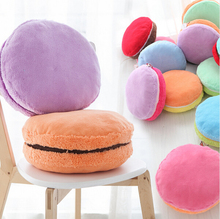 Nov.11 hot sale  FASHION Macaroons Round Cushion Colorful Pillow Home/ Hotel / Christmas / Festival Decoration & Gift & Present 2024 - compre barato