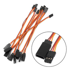 10Pcs 300mm Servo Extension Lead Wire Cable For RC Futaba JR Male to Female 30cm 2024 - buy cheap