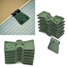 50PC Holder Fasten Hang Expand Shade Cloth Greenhouses Shade Net Clips New Green 2024 - buy cheap