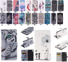 Classic Fashion Flip Wallet Leather Phone Skin Case Cover Stand For Sony Xperia M4 Aqua Free Shipping 2024 - buy cheap