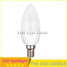 SonQin 10 шт. светодиодный лампы в форме свечи лампы 5 Вт 9 Вт E14 E27 светодиодный лампы SMD 2835 AC220-240V теплый белый/белый 2024 - купить недорого