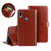 Huawei Y6 2019 Case Flip Wallet PU Leather Phone Case On For Huawei Y6 2019 MRD-LX1 MRD-LX1F Y6Prime Prime Y 6 2019 Case Cover 2024 - buy cheap