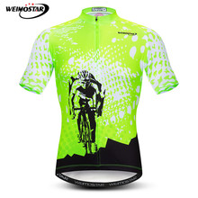 Weimostar camisa de ciclismo 2021 pro team men verão mtb equitação bicicleta camisa maillot ciclismo secagem rápida roupas 2024 - compre barato