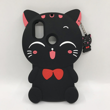 Funda de silicona para Xiaomi Mi 6X 5X, Mi A1, A2, A2lite, funda de teléfono con dibujos en 3D, gato de la suerte, Redmi 6, 6A, 5A, 4A, S2, Note 5, Note 5 Pro 2024 - compra barato