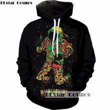 PLstar Cosmos Free shipping 2018 New Fashion 3d Hoodies Funny Astronaut Print Men Women hooded sweatshirt Tracksuits 2024 - купить недорого
