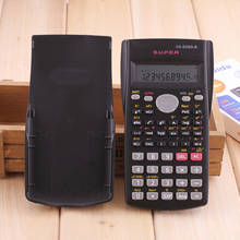 Ручной учебный калькулятор 82MS-B, 2 линии, портативный многофункциональный калькулятор для обучения математике 2024 - купить недорого