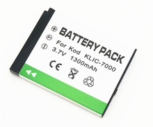 1300mah 100% brand new Replacement Camera Battery For Kodak KLIC 7000 KLIC-7000 LS755 Zoom M590 M 590 2024 - buy cheap