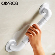 OKAROS Grab Bars Stainless Steel Wall Bathroom Handrail Safety Bar Toilet Elderly Handrail Grip Handle Yellow Black Grab Bars 2024 - buy cheap