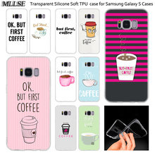 Hot Coffee Time Soft Silicone Case For Samsung Galaxy Note 10 Plus  S8 S9 S10 Plus 5G S6 S7 Edge S5 S10e Note 5 Fashion Cover 2024 - buy cheap