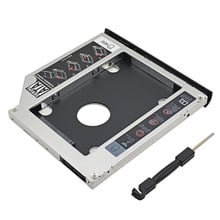 High Performance 2nd HDD Caddy 9.5MM SATA III LED Indicator SSD HDD Enclosure Customized for HP EliteBook 2530p 2540p DVD-ROM 2024 - buy cheap