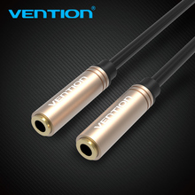 Vention jack 3.5mm Female To Female Audio Cable Gold Plated Audio Extension Cable Aux Cable for Computer Mobile Phone PS3 PS4 2024 - buy cheap